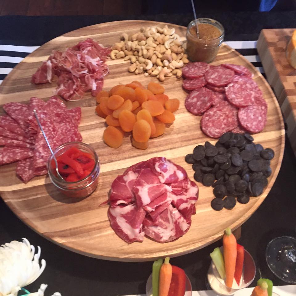 Chacuterie tray.